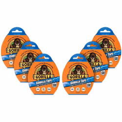 Gorilla Tape All Weather Extreme Black 48mm x 11m (Pack of 6)
