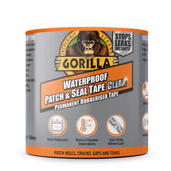 Gorilla Waterproof Patch & Seal Tape Clear 2.4m