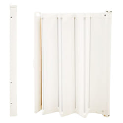 Baby Dan 60214-2400-12 baby safety gate ABS, Steel, Thermoplastic polyurethane (TPU) White