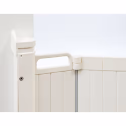 Baby Dan 60214-2400-12 baby safety gate ABS, Steel, Thermoplastic polyurethane (TPU) White