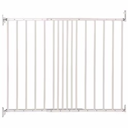 Safetots Extending Metal Gate 62.5cm-106.8cm - White