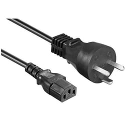 Mercodan 168225 power cable Black 1.8 m C15 coupler