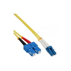 Mercodan 40400112 InfiniBand/fibre optic cable 2 m LC SC Yellow