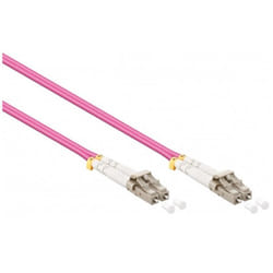 Mercodan 40400026 InfiniBand/fibre optic cable 5 m LC Grey, Violet, White