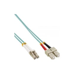 Mercodan 40400050 InfiniBand/fibre optic cable 10 m LC SC Black, Grey, Red, White