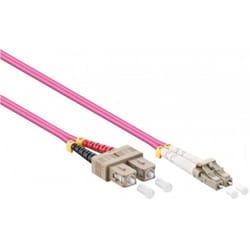 Mercodan 40400060 InfiniBand/fibre optic cable 7 m LC SC Violet