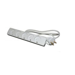 Mercodan 982102 power extension 1.5 m 5 AC outlet(s) Indoor White