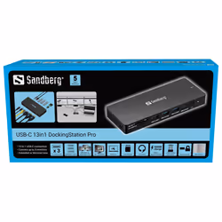 Sandberg USB-C 13in1 DockingStation Pro - Additional view 6