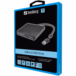 Sandberg USB-C/A DVD Drive - Additional view 5