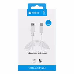 Sandberg USB 3.0 A-B Cable 1.8 m - Additional view 3