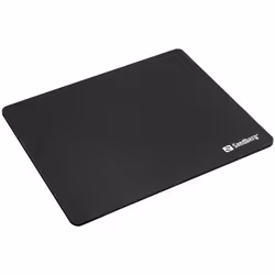 Sandberg Mousepad Black, Black, Monochromatic