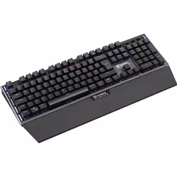 Sandberg FireStorm Mech Keyboard BE, Wired, USB, Mechanical, AZERTY, RGB LED, Black