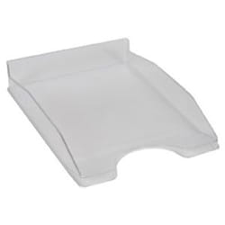 Q-CONNECT KF04195 desk tray/organizer Polystyrene Transparent
