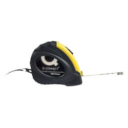 Q-CONNECT KF04264 tape measure 5 m Rubber Black, Yellow