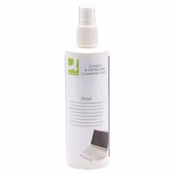 Q-Connect Screen & Keyboard Cleaning Fluid 250ml KF04502 KF04502