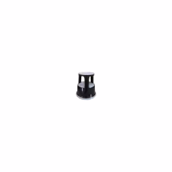 Q-Connect Black Metal Step Stool