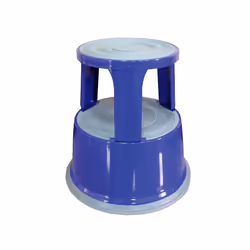 KF04847 4847 Metal Step Stool  Blue