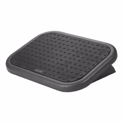 Q-CONNECT Footrest with rubber mat, Black, 0 - 15°, 330 mm, 450 mm, 85 mm, China