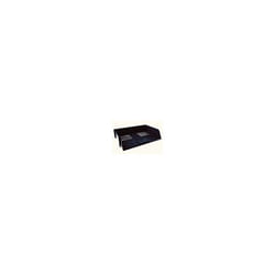 Q Connect Wide Entry Letter Tray - Black
