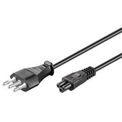 Microconnect PE100818 power cable Black 1.8 m C5 coupler