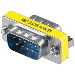 Microconnect MOD99 cable gender changer DB9 Blue