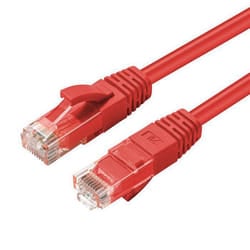 Microconnect UTP5015R networking cable Red 1.5 m Cat5e U/UTP (UTP)