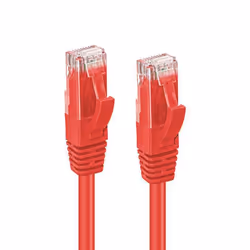 Microconnect UTP501R networking cable Red 1 m Cat5e U/UTP (UTP)