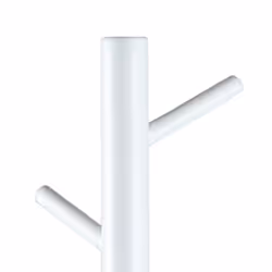 Actona Bremen coat rack Floorstanding 7 hook(s) White