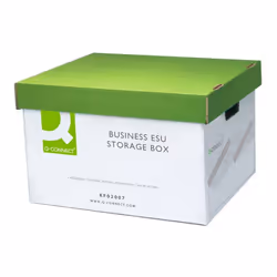 Q-Connect Business Easy Set-Up Storage Box KF02007 - Pack of 10