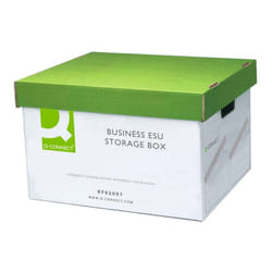 Q-Connect Business Easy Set-Up Storage Box KF02007 - Pack of 10