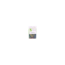 Q-CONNECT Q CONNECT PAPER CLIPS 32MM COLOURED PK75
