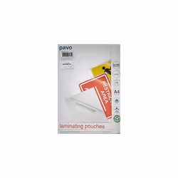 2x125 Micron A4 Laminating Pouch (Pack of 100)