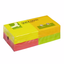 Q-CONNECT KF10508, Rectangle, Assorted colours, 76 mm, 152 mm, 65 mm, 369 g