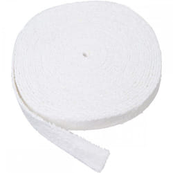 Forza 12M Grip Tape Badminton Racket Hand Gel Towel Anti Slip Absorbent Reel - 12m, White