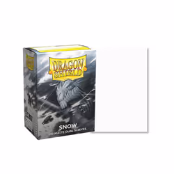 Dragon Shield Snow, Card sleeve, White, 100 pc(s)