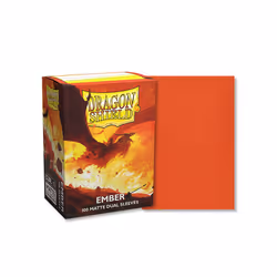 Dragon Shield Ember, Card sleeve, Orange, 100 pc(s)