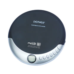 Denver DMP-389 Portable CD player Black, Silver