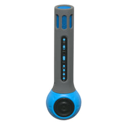 Denver KMS-10BLUE Blue, Grey Karaoke microphone
