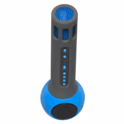 Denver KMS-10BLUE Blue, Grey Karaoke microphone