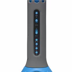 Denver KMS-10BLUE Blue, Grey Karaoke microphone