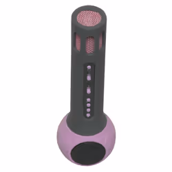 Denver KMS-10PINK Grey, Pink Karaoke microphone