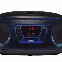 Denver TCL-212BT BLUE Portable CD player Black, Blue - Additional view 7