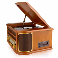 Denver MCR-50 Retro Wooden Music Centre Hi-Fi