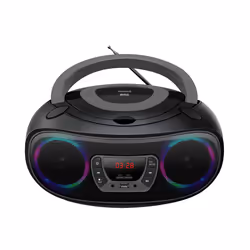 Denver TCL-212BT GREY, 1.19 kg, Black, Grey, Portable CD player