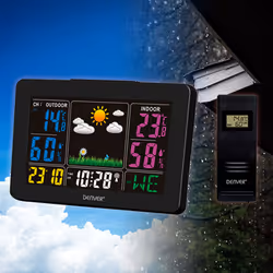 Denver WS-540BLACK digital weather station Black AC/Battery - Additional view 2