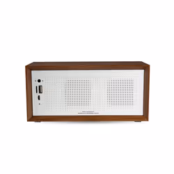 Denver BTS-210WHITE portable/party speaker Stereo portable speaker Brown, White 10 W