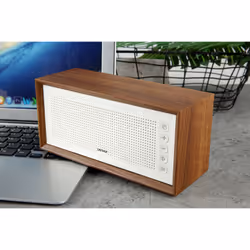 Denver BTS-210WHITE portable/party speaker Stereo portable speaker Brown, White 10 W - Additional view 4