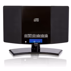 Denver MC-5220 MK2 CD Player Stereo - FM, Clock Alarm & Remote - Black