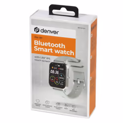 Denver SW-181GREY smartwatch / sport watch 4.32 cm (1.7") IPS Digital Touchscreen Silver Refurbished - Additional view 4