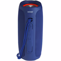 Denver BTV-220 Portable Bluetooth Speaker Cannon, LED Lights, Rechargeable, USB & Micro SD, AUX In, Handsfree Speaker Phone - ...